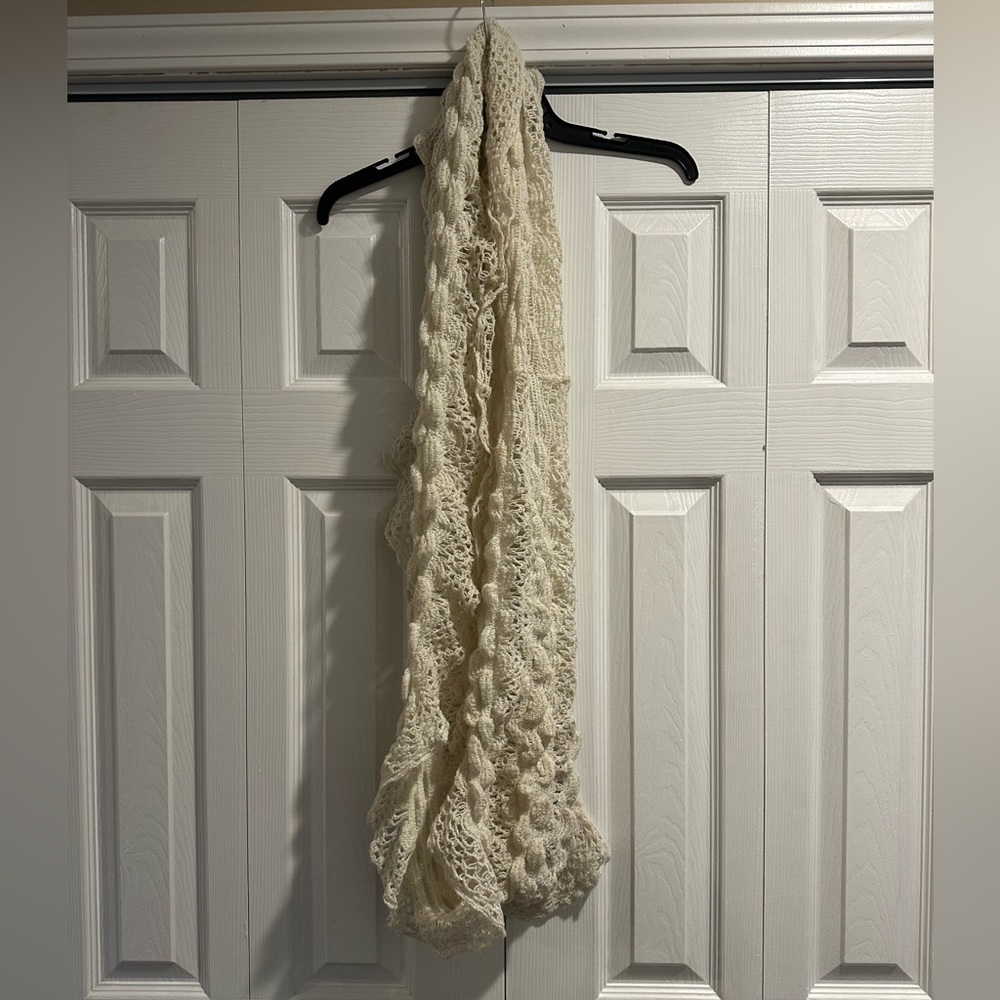 Cream Cato Infinity Scarf